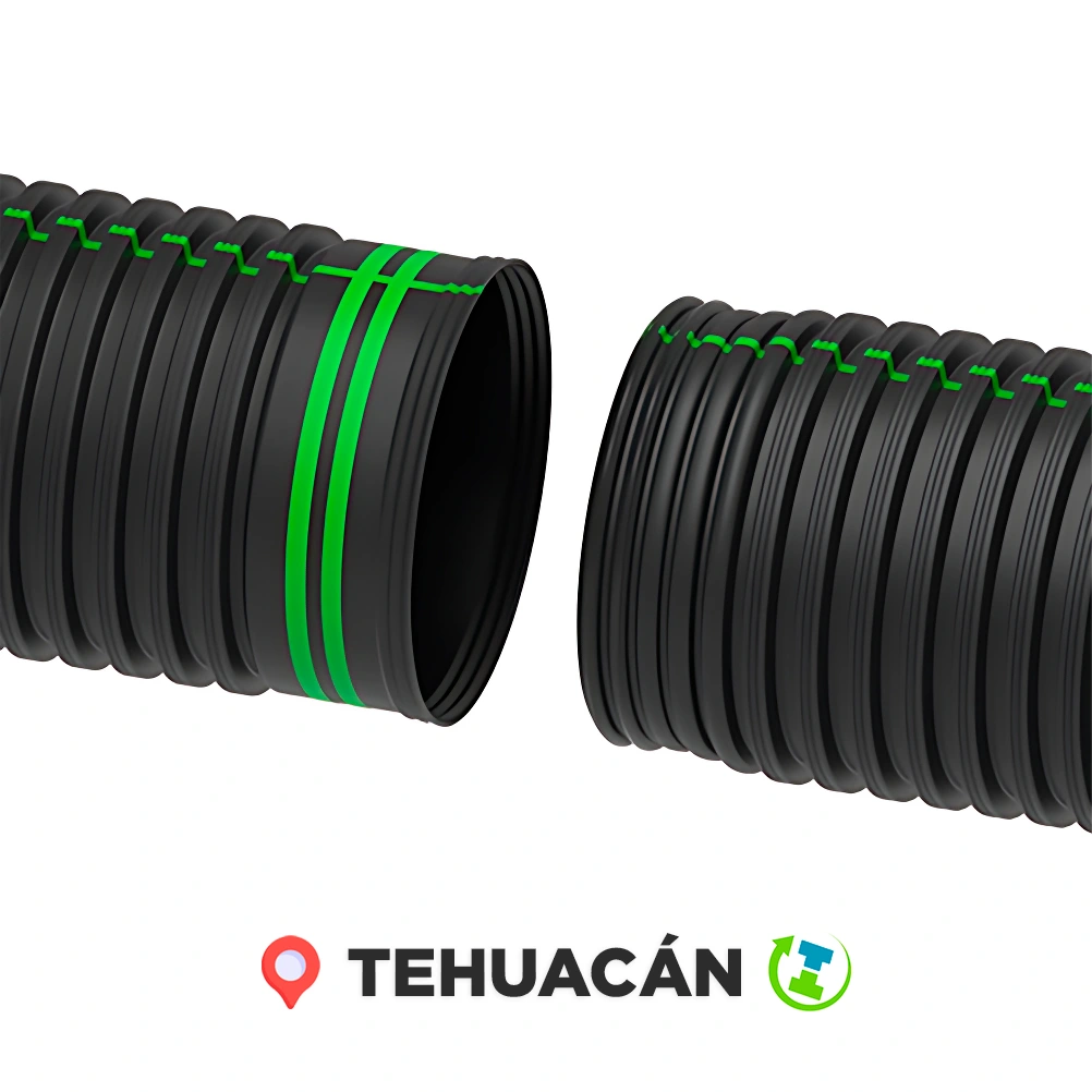 Tubo Corrugado para Drenaje Tehuacán